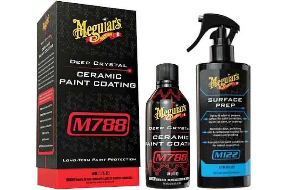 Promo Meguiar's M788 Deep Crystal Ceramic Paint Coating Kit Diskon 23% ...