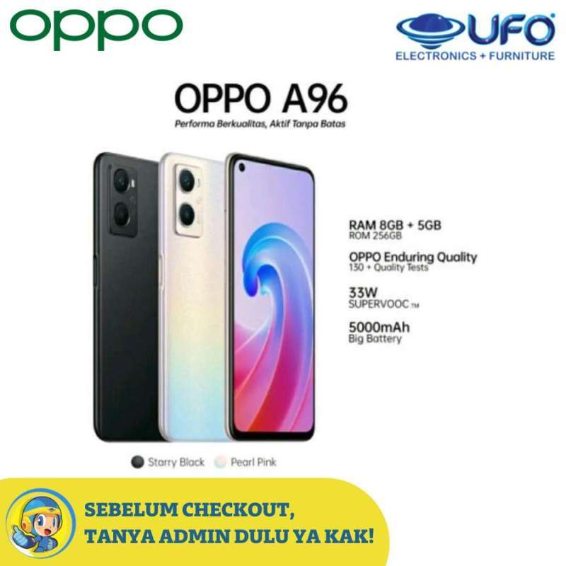 Oppo 96 Jual Oppo Hp A96 Nfc 8/256gb Garansi Resmi Original Ufo Jember Di ...