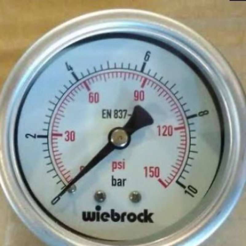 Promo PRESSURE GAUGE Full Stainless 10 bar ukuran 2 1/2 (inch) Drat 1/4