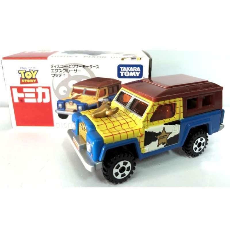 Disney Time Rover Model Promo Tomica Disney Ex Cruiser Land Rover Toy Story Woody Diskon 23% Di ...