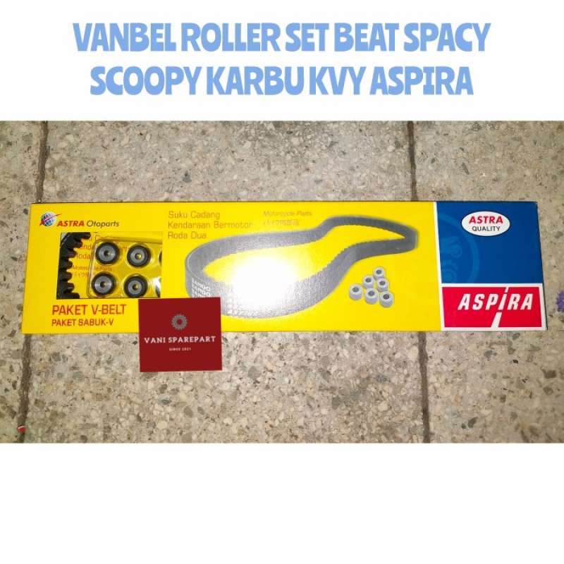 Promo V Belt Vanbel Vanbelt Roller Set Beat Scoopy Spacy Karbu Kvy