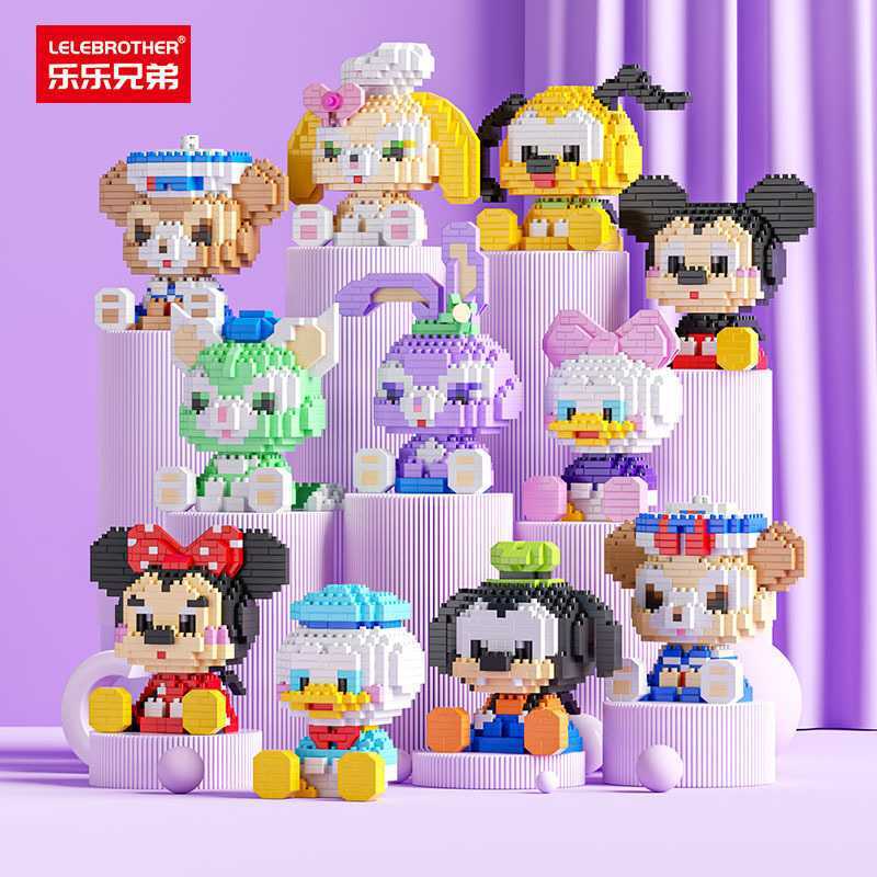 Mini Blocks Lego Jual Duffy Mickey Tom & Jerry Nanoblock Miniblock Lego Mainan Balok ...