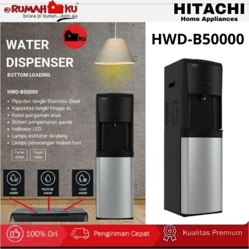 Promo Water Dispenser Hitachi HwdB 50000 Bottom Load Diskon 23 di