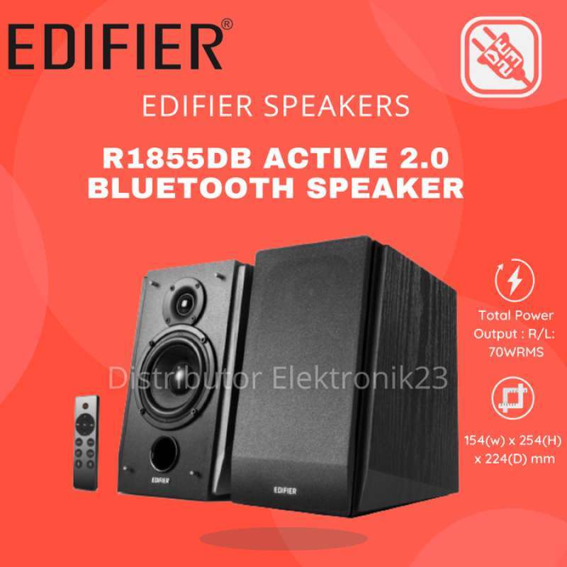 Jual Edifier R1855DB Bluetooth 5.1 Speaker with SUB OUT 70W RMS