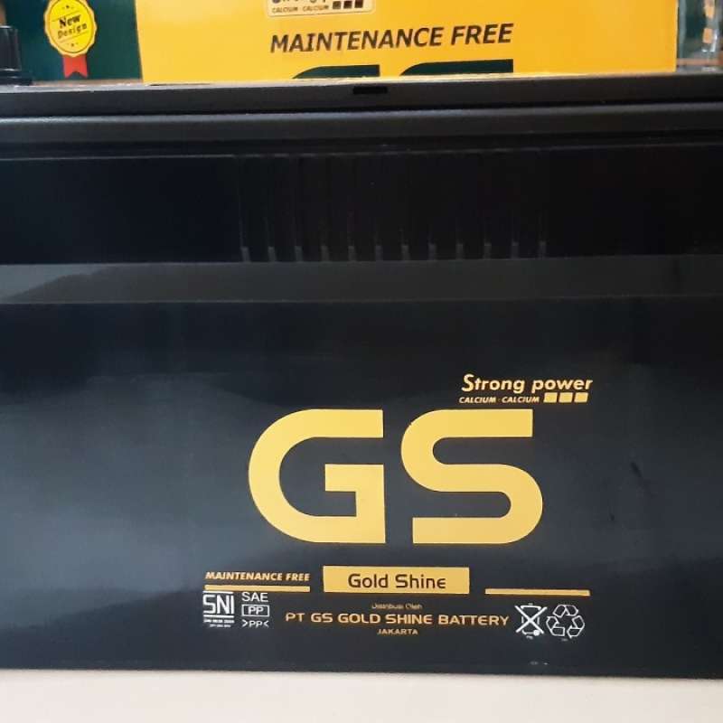 Promo Aki Gs Mf N200 12v 200ah (genset, Kapal, Alat Berat) Accu Kering