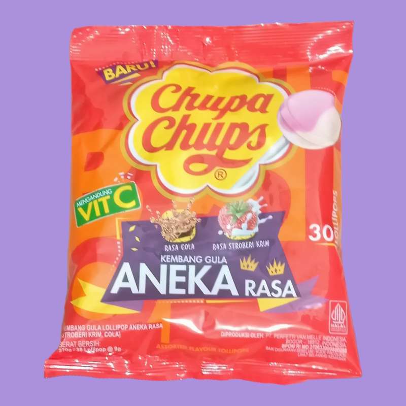 Jual Chupa Chups Vit C Candy Lolipop Refill 30 Pcs Sak Di Seller Juan