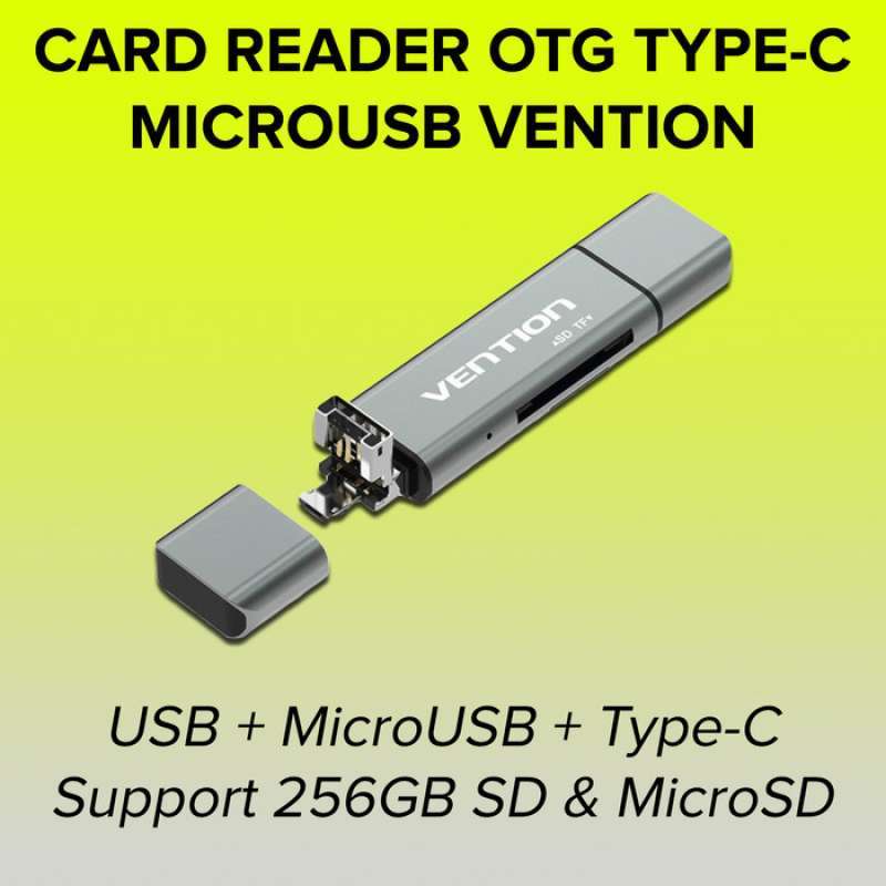 Jual MEMORY MICRO SD CAMERA CARD READER ADAPTER OTG MICRO USB TYPE C ...