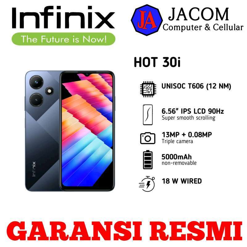 Jual Hp Android Infinix Hot 30 I Spesifikasi Original, Murah & Diskon ...