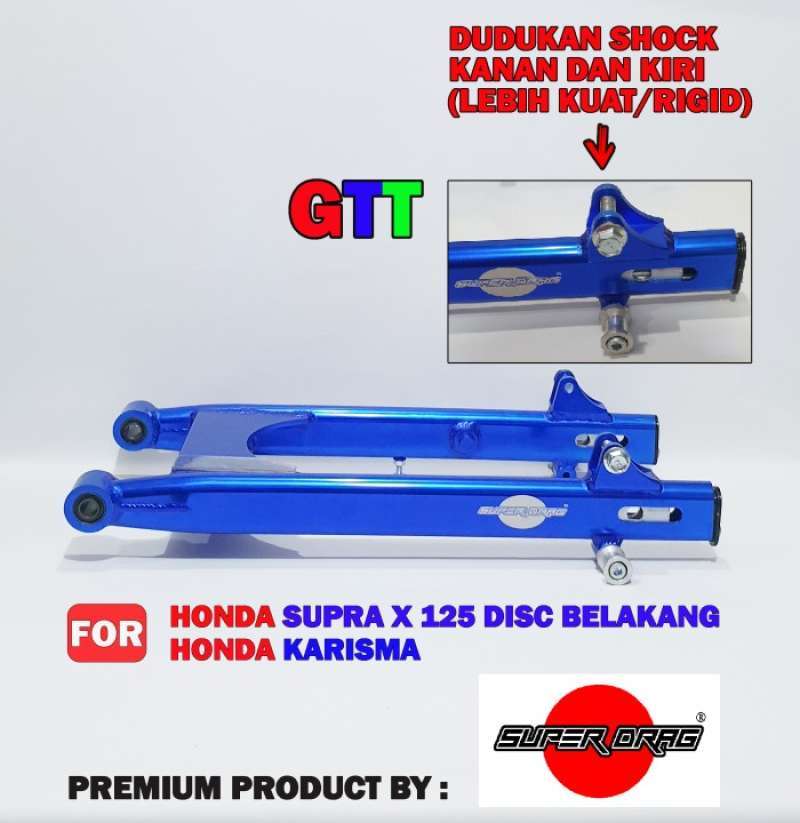 Jual Swing Arm Super Drag Honda Supra X125 Disc Belakang Dan Honda