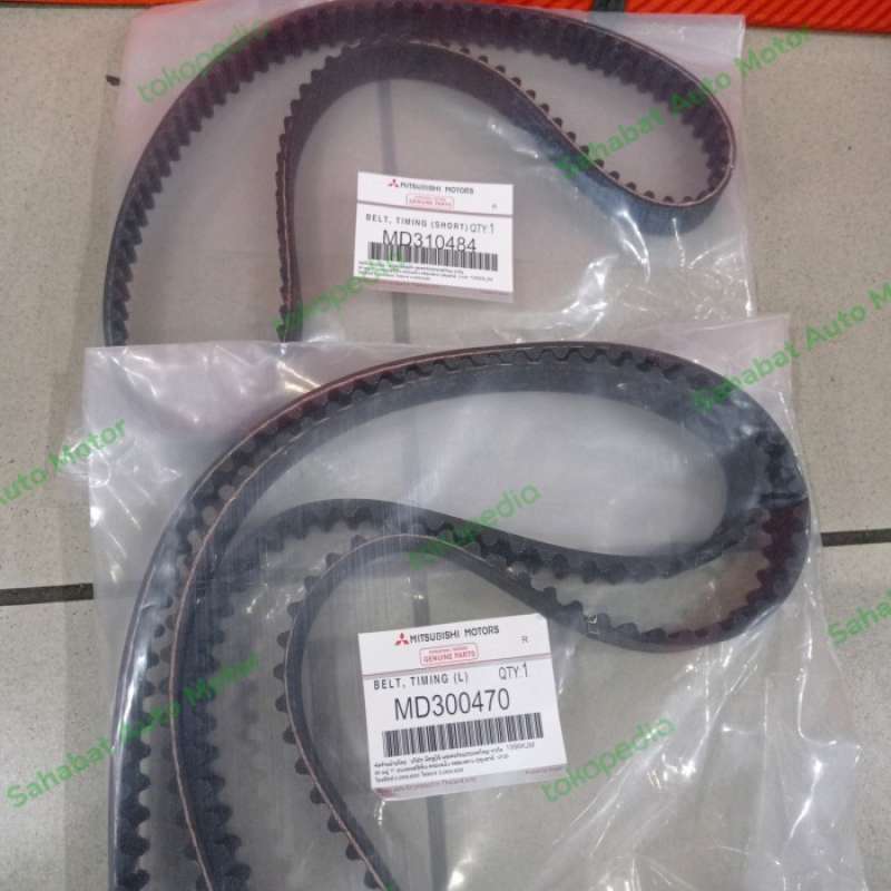 Promo Timing Belt Set L300 / KUDA DIESEL NEW 2.5CC Panjang Pendek