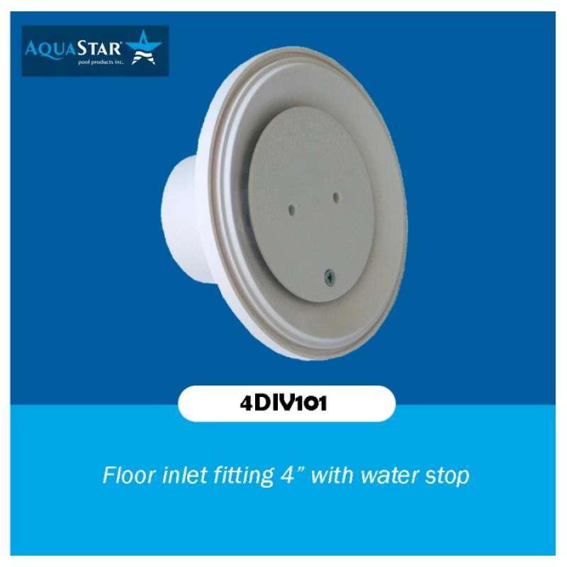 Promo Floor Inlet Kolam Renang 4 Inch Aquastar Made In USA (Putih ...