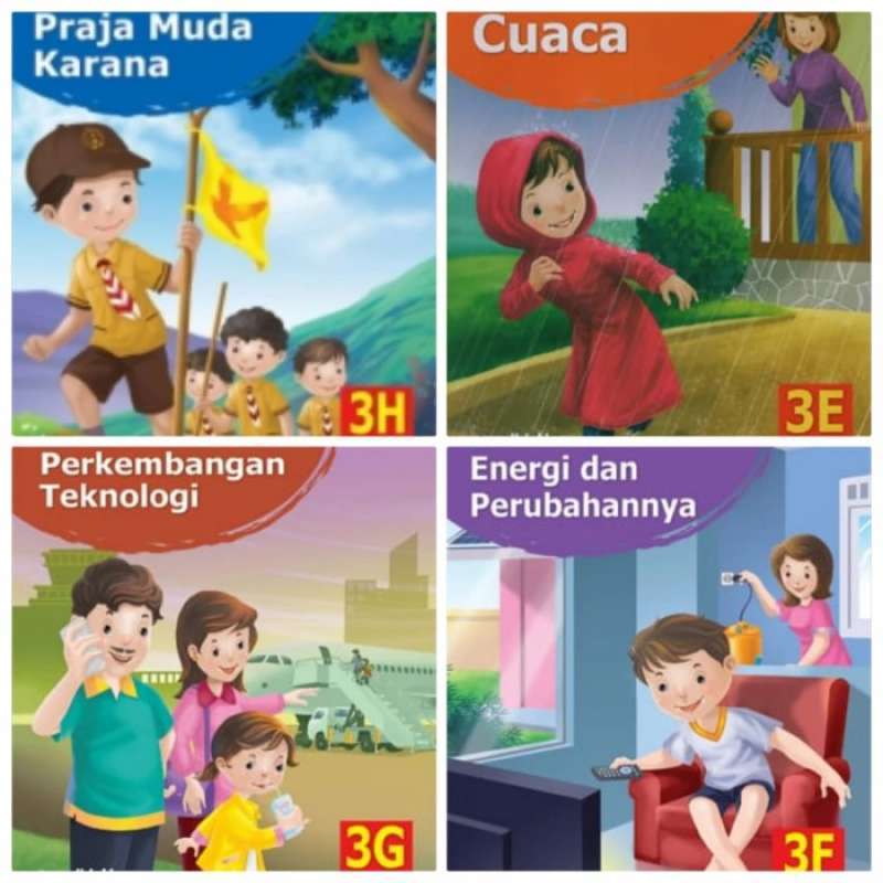 Promo Buku Teks Tematik Terpadu Untuk Sd/mi Kelas 3e 3f 3g 3h Untuk ...