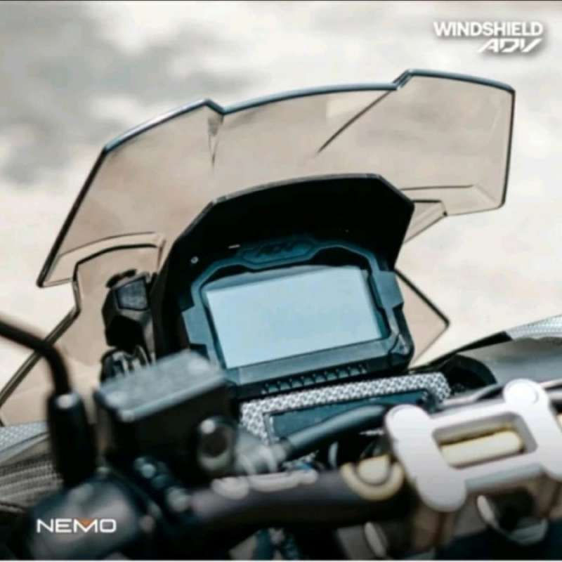 Promo Visor Windshield Nemo Tst Honda Adv 160 Adv 150 Rayben Smoke
