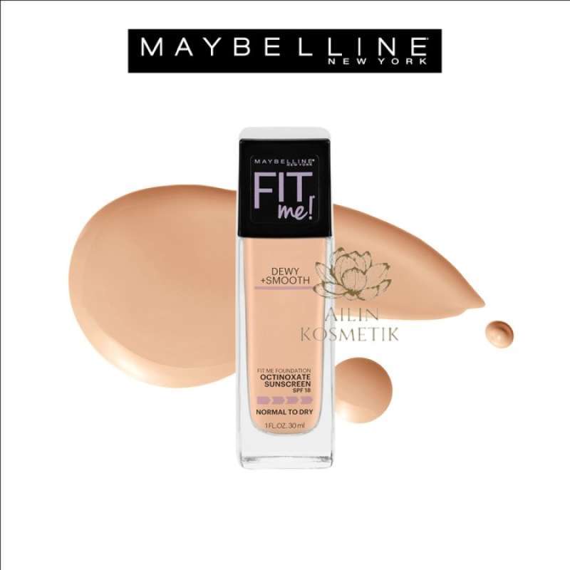 Promo Foundation Maybelline Fit Me Matte Poreless Diskon 33% Di Seller ...