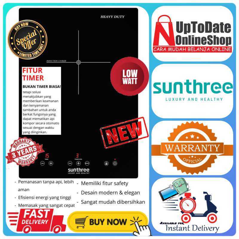 Sunthree Jual Kompor Sunthree Original, Murah & Diskon Mei 2024 | Blibli