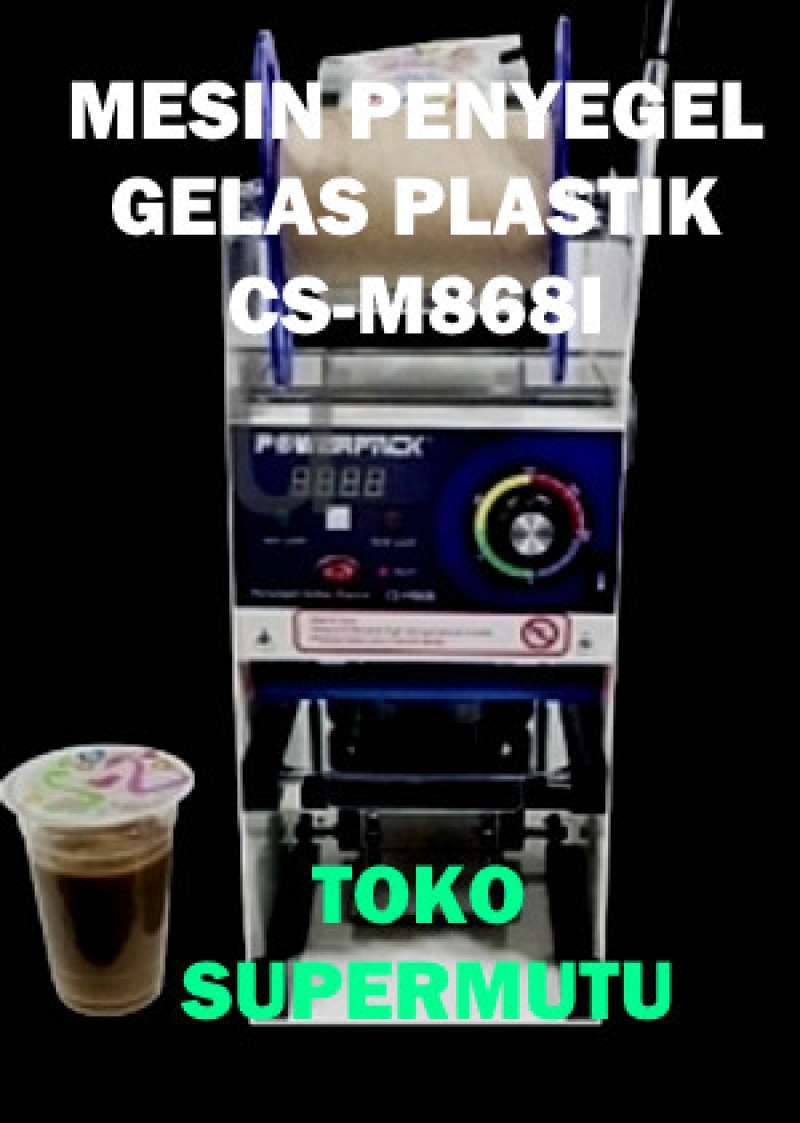Promo Mesin Penyegel Gelas Plastik Murah CsM868I Cup Sealer Diskon 9