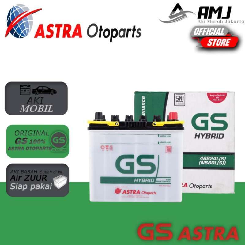 Promo Aki Mobil Hyundai Avega Lama Gs Hybrid Astra Ns60ls Aki Basah