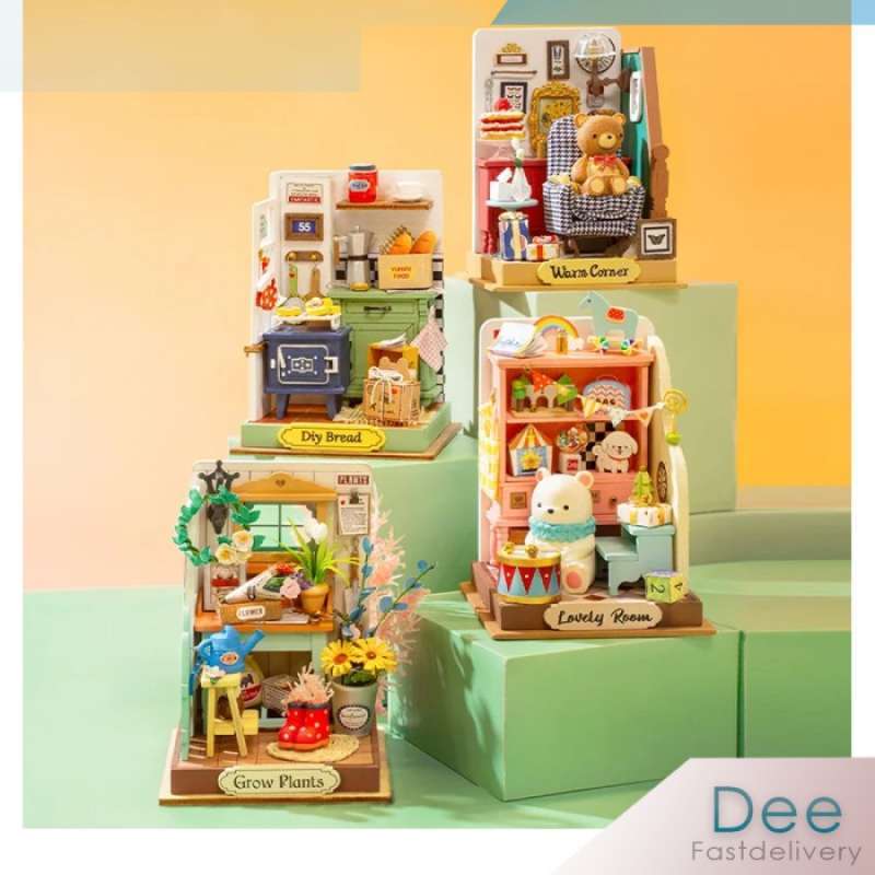 Promo Robotime - Rolife DIY Dollhouse Miniature Little Warm Space