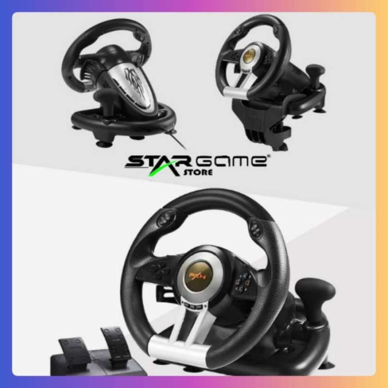 Promo Pxn V3 Pro Steering Wheel Racing Stir Setir Ps3 Ps4 Ps5 Pc Xbox ...
