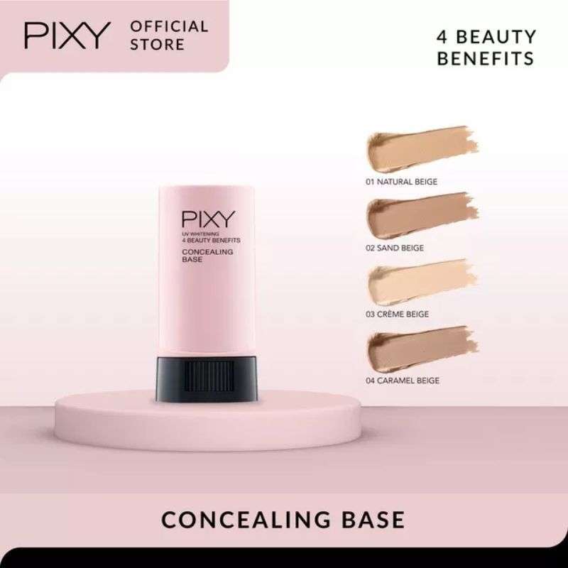 Pixy UV Beauty 4 Beauty Benefits Concealing Base 9gr Foundation Stick Alas Bedak