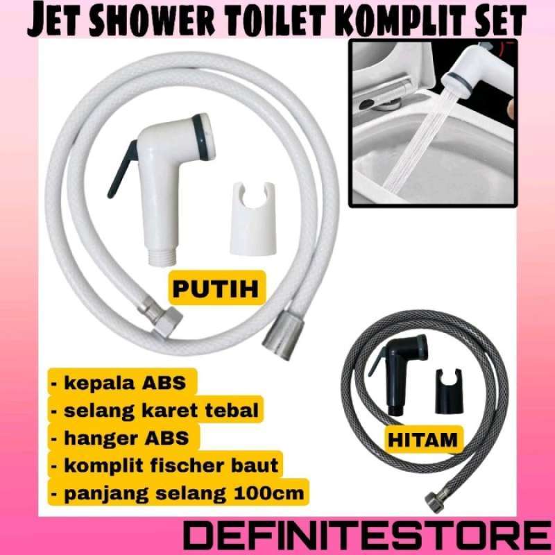 Promo Jet Shower Toilet Bidet Semprotan Kamar Mandi Kloset Bagus Putih