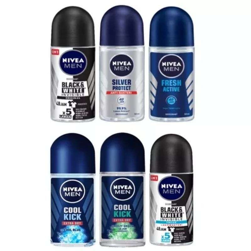 Nivea Men Personal Care Deodorant Roll On 50ml