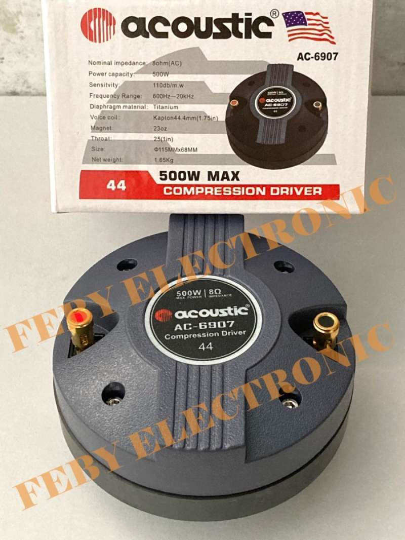 Tweeter acoustic 500 top watt