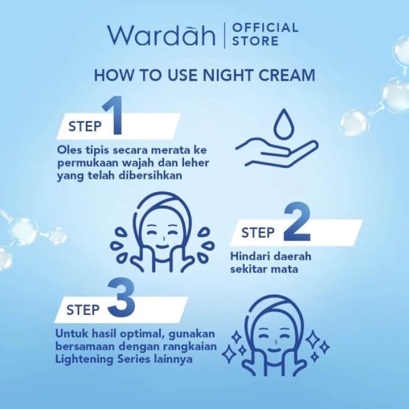 Jual Wardah Lightening Night cream 30g di Seller AlfonsoKosmetik