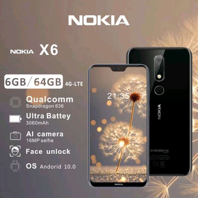 Jual Nokia 6 1 Spesifikasi Original, Murah & Diskon Harga Februari 2024 |  Blibli