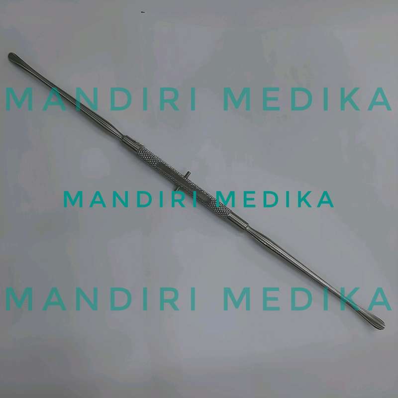Medikrebs Davis Dura Dissector 24.5cm - Double Ended Neurosurgery Instrument, OR Grade
