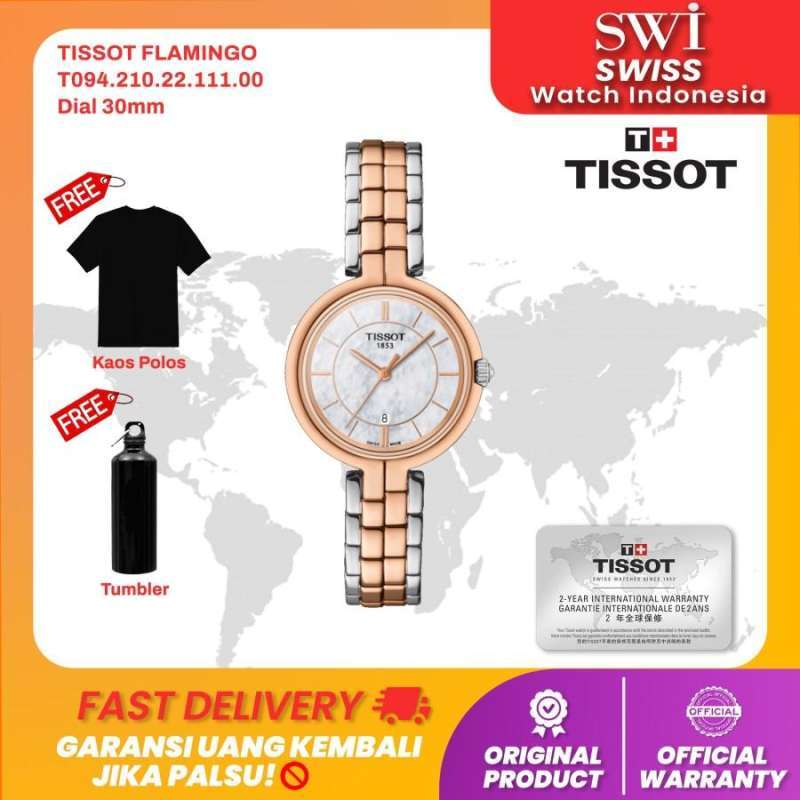 Promo Jam Tangan Wanita Tissot Flamingo Diskon