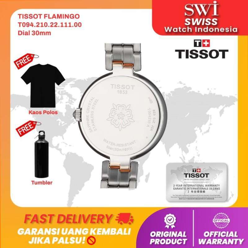 Jam Tangan Wanita Tissot Flamingo