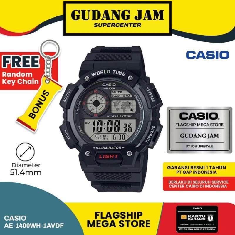 Casio General AE 1400WH 1AVDF AE 1400WH AE 1400 AE1400WH AE1400