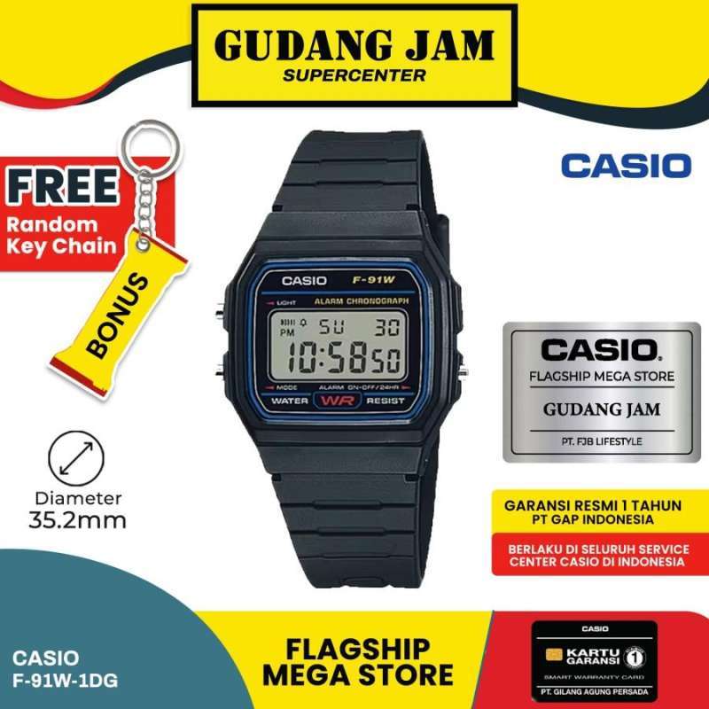 F 91w Casio Brand Review Casio Men's Digital Multi-Function Rubber
