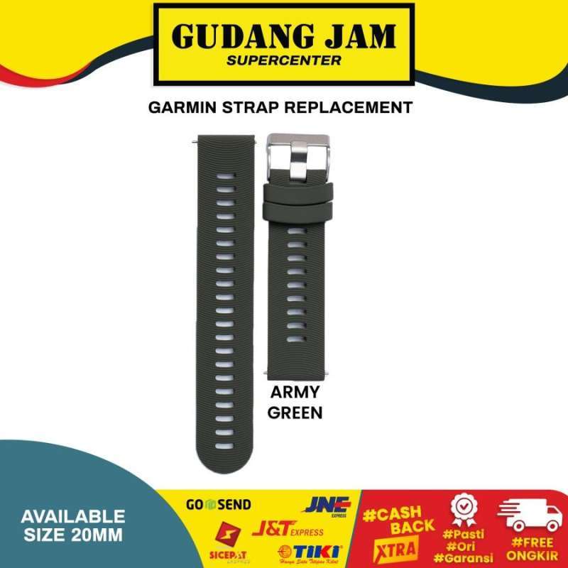 Jual Strap Rubber Tali Karet Jam Garmin Forerunner 645 Fr 645 Fr645 20mm Di Seller Gudang Jam Official Store Braga Kota Bandung Blibli