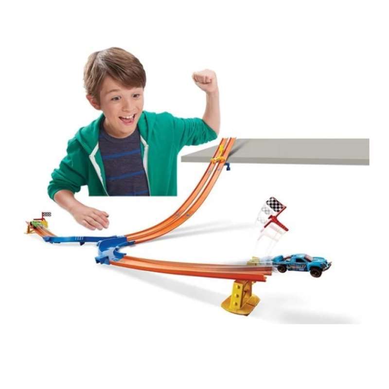 Promo Hot Wheels Drop Down Challenge Track Set Diskon 9 di Seller