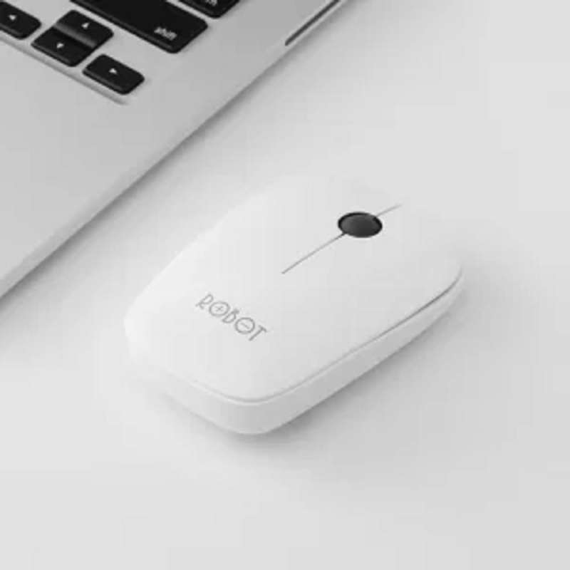 M R002 Mouse Promo Robot M220 2.4g Wireless Optical Mouse Scroll Wheel - Black ...