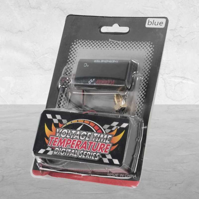 Jual Termometer Digital Pengukur Suhu Air Radiator Mesin Motor (oem) Lc135  Kecil Mainan Anak Atv Aksesoris Street Treal Bensin Rangka Aki Tangki  Asesor Ih Hitam Biru Di Seller Indohemat Official Store -