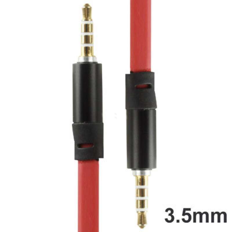Jual Rovtop Kabel Aux 3.5mm Hifi Noodle Design 1m S-ip4g Kabel ...