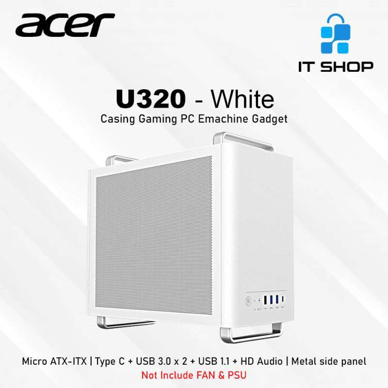 Jual Acer Casing Pc Gaming U320 White Di Seller It Shop Flagship