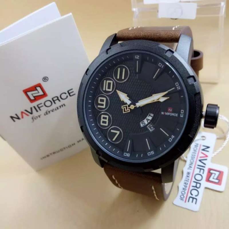 Jual Terlaris Naviforce 9154 Jam Tangan Kasual Pria Murah Anti Air Tali Kulit Di Seller Dorastore15 Rawa Buaya Kota Jakarta Barat Blibli