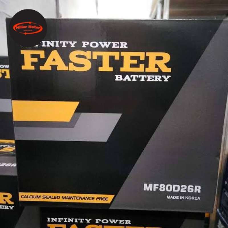 Promo Aki Kering Faster Mf 80d26r Ns70 Nx110-5 12v 70ah Colt Diesel Hi