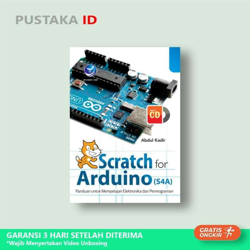 Jual buku scratch for arduino s4a panduan untuk mempelajari
