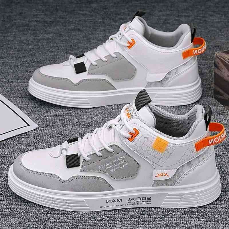 Sepatu Pria Style Rasing Jual Sepatu Putih Cowo Style Korea Cowok Model Terbaru & Kekinian ...