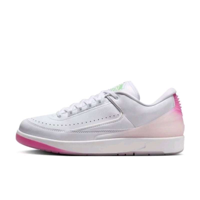 Promo Sepatu Pria Air Jordan 2 Retro Low Cherry Blossom Original 