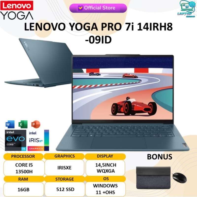 Lenovo Yoga Slim 6 14IRH8 - OLED 14" I5-13500H 16Go RAM 512Go SSD Win11 - Comme Neuf