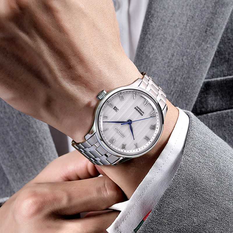 Jual Seiko Presage Srpc79j1 Automatic White Dial Jam Tangan Pria