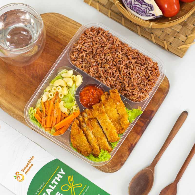 Jual Nasi Box Healthy Box Catering Diet Box Chicken Grill Healthy Rice ...