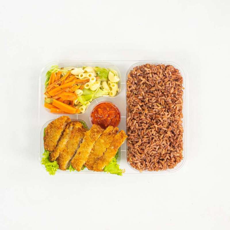 Jual Nasi Box Healthy Box Catering Diet Box Chicken Grill Healthy Rice ...
