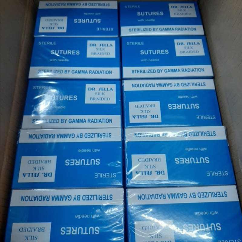 Jual Silk Dr Sela 3/0 Plus Jarum Isi 12 Pcs Di Seller Link Pharmacy